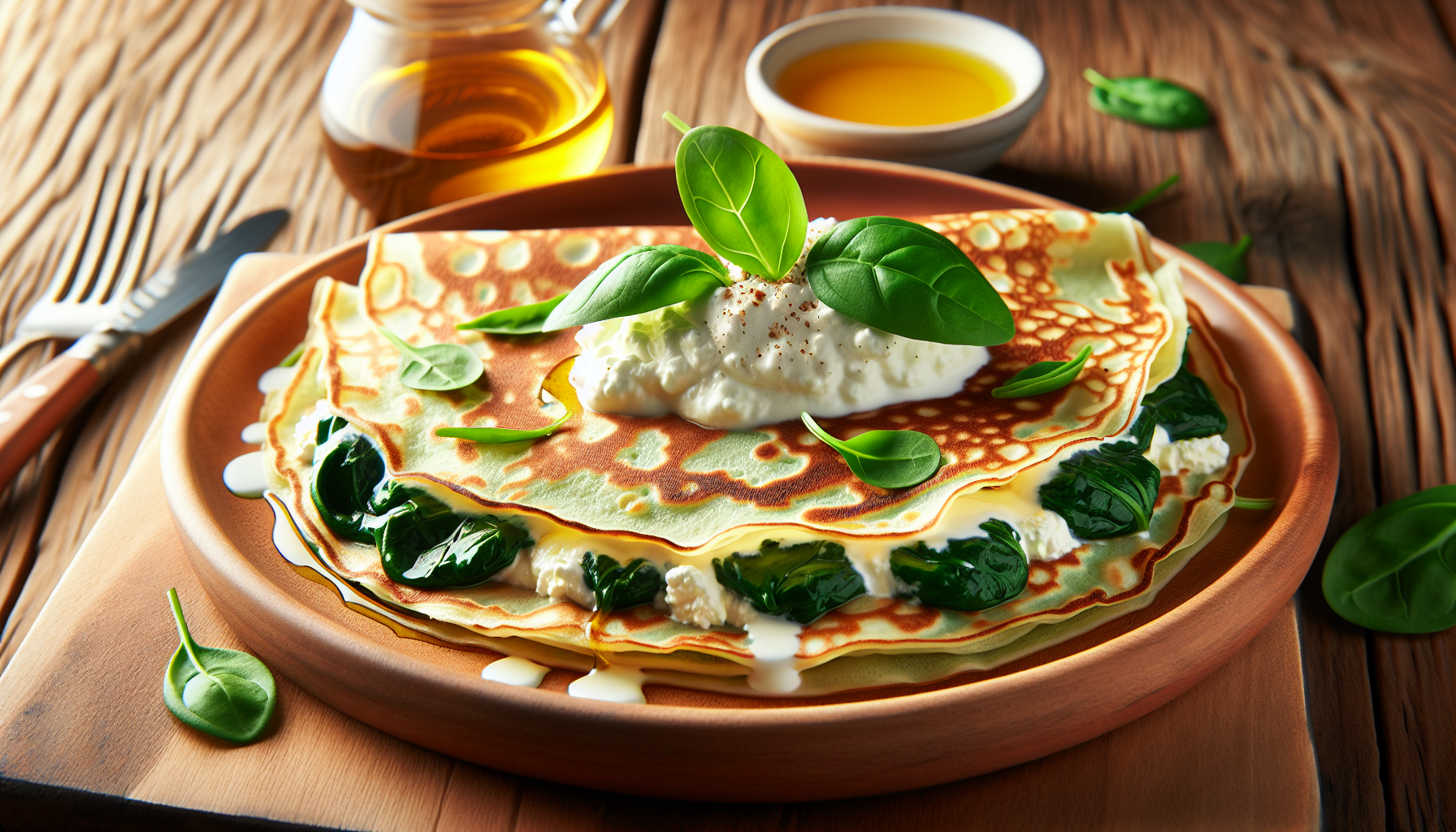 crespelle ricotta e spinaci